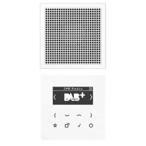 Smart Radio DAB+, Set Mono, Serie LS, alpinweiß, Jung DABLS1WW
