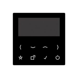 DAB+ Display für das Smart Radio DAB+, Serie AS/A, schwarz, Jung DABA-DISPSW