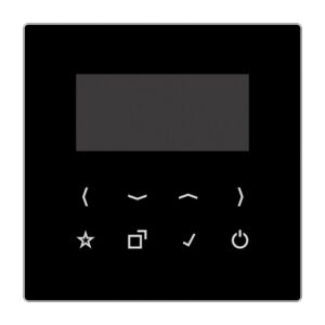 DAB+ Display für das Smart Radio DAB+, Serie LS, schwarz, Jung DABLS-DISPSW