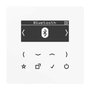 Smart Radio DAB+ Bluetooth, Serie LS, alpinweiß, Jung DABLSBTWW