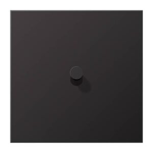 Abdeckung mit Kipphebel, Kegel, 1fach, 1 Kipphebel, Serie LS 1912, dark (lackiertes Aluminium), Jung AL12-0DK01