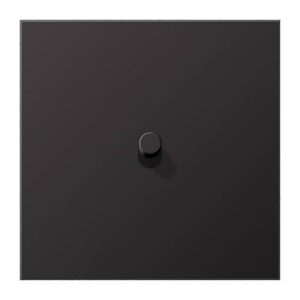 Abdeckung mit Kipphebel, Zylinder, 1fach, 1 Kipphebel, Serie LS 1912, dark (lackiertes Aluminium), Jung AL12-0DR01