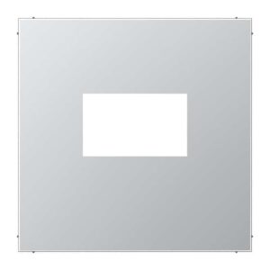 Abdeckung für USB-Ladegerät, (gerastet), Serie LS, Aluminium, Jung AL1969USB