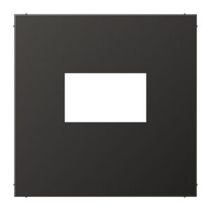 Abdeckung für USB-Ladegerät, (gerastet), Serie LS, anthrazit (lackiertes Aluminium), Jung AL1969USBAN