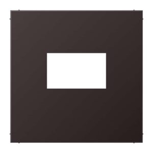 Abdeckung für USB-Ladegerät, (gerastet), Serie LS, dark (lackiertes Aluminium), Jung AL1969USBD