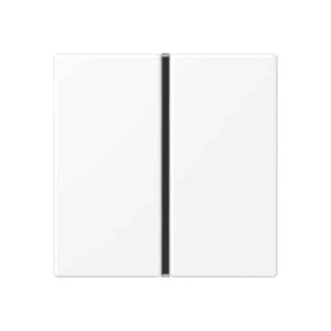 Tastensatz 1fach, F40, Serie A, schneeweiß matt, Jung A401TSAWWM