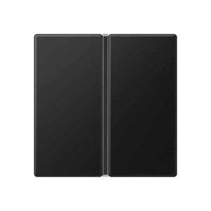 Tastensatz 1fach, F40, Serie A, graphitschwarz matt, Jung A401TSASWM