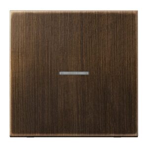 eNet Funk-Steuertaste Standard 1fach, Messing, Serie LS, Messing antik, Jung FMME1700AT
