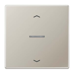 eNet Funk-Steuertaste Standard "Pfeile" 1fach, mit Pfeilsymbolen, Serie LS, Edelstahl, Jung FMES1700P