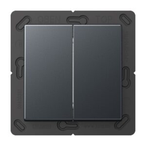 Bluetooth Low Energy Funk-Wandsender 4-kanalig, Serie A, anthrazit matt, Jung BLEA595ANM