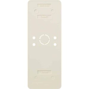 Bodenplatten für die Serie AP 600 3fach, für 3fach-Kombinationen Art.-Nrn.: 626 A .., 625 A .., AP 600, weiß, Jung 328-626