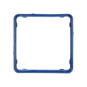 Applikations-Rahmen, CD PLUS, blau-metallic (magic), Jung CDP81BLM
