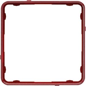 Applikations-Rahmen, CD PLUS, rot-metallic, Jung CDP81RTM