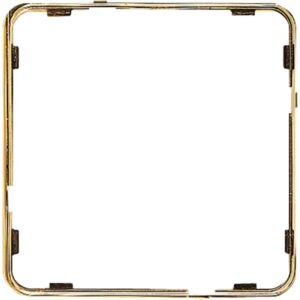 Applikations-Rahmen, CD PLUS, glanzgold (galvanisiert), Jung CDP81GGO