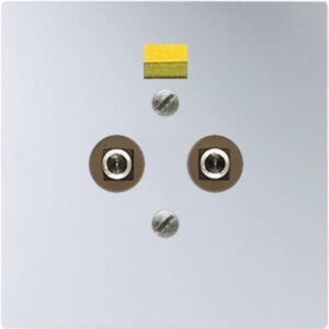 Potentialausgleich-Steckdose, Serie LS, Aluminium, Jung AL2965-2