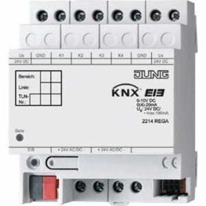KNX Analogeingang 4fach, Jung 2214REGA