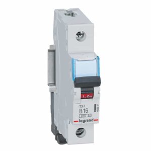 TX3 Leitungsschutzschalter B-Charakteristik, 16A, 1-polig, 6kA, 230/400VAC, 1TE Legrand 403357