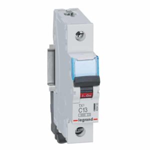 TX3 Leitungsschutzschalter C-Charakteristik, 13A, 1-polig, 6kA, 230/400VAC, 1TE Legrand 403433