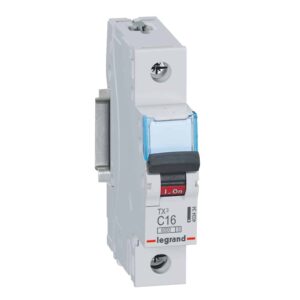 TX3 Leitungsschutzschalter C-Charakteristik, 16A, 1-polig, 6kA, 230/400VAC, 1TE Legrand 403434