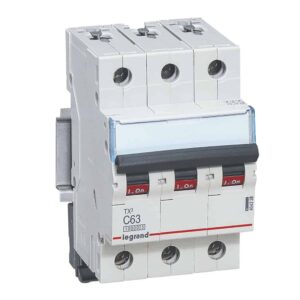 TX3 Leitungsschutzschalter C-Charakteristik, 63A, 3-polig, 10kA, 400VAC, 3TE Legrand 404228