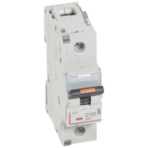 DX3 Leitungsschutzschalter D-Charakteristik, 125A,1-polig,25kA,230/400VAC, 1,5TE Legrand 409816
