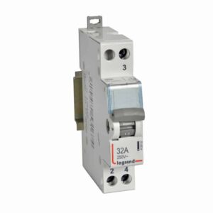 Wechselschalter CX3 mit Mittelstellung, 1 Wechsler 32A,Gebrauchskat. AC-22A, 1TE Legrand 412902