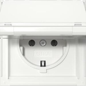 SCHUKO-Steckd. KD + BSF Gira TX_44 Reinweiß Gira 441066