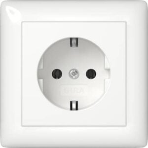 SCHUKO-Steckd. Vollpl. Standard 55 Reinweiß Gira 444003