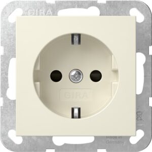 SCHUKO-Steckd. SP System 55 Cremeweiß Gira 445301