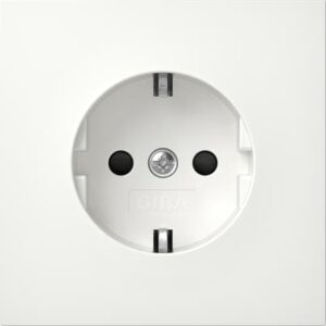SCHUKO-Steckd. SH Flächenschalter Reinweiß Gira 4453112