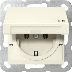SCHUKO-Steckd. KD System 55 Cremeweiß Gira 445401