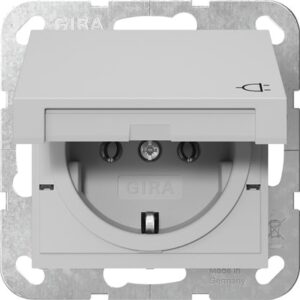 SCHUKO-Steckd. KD System 55 Grau m Gira 4454015