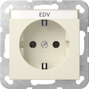 SCHUKO-Steckd. BSF System 55 Cremeweiß Gira 445701
