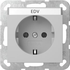 SCHUKO-Steckd. BSF System 55 Grau m Gira 4457015