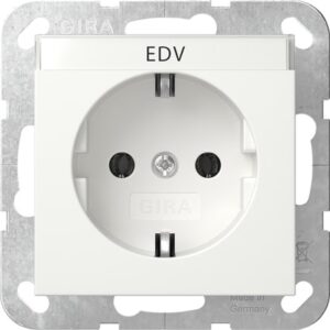 SCHUKO-Steckd. BSF System 55 Reinweiß Gira 445703