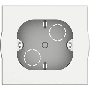 Aufputzgehäuse 2-Modulig Weiss Bticino 502BI