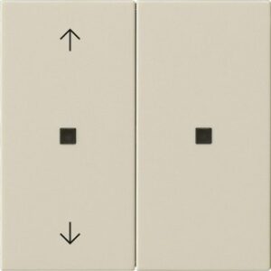 RF Bedienaufs. 2f Pfeile KNX System 55 Cremeweiß Gira 510801