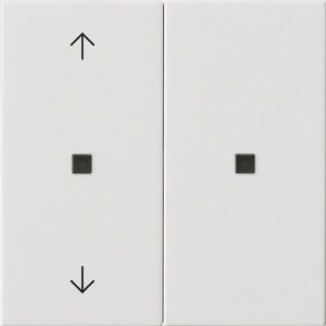 RF Bedienaufs. 2f Pfeile KNX System 55 Reinweiß Gira 510803