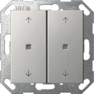 Taster Wippe 2f Pfeile OneKNX System 55 Edelstahl Gira 5174600