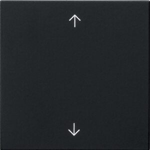 S3000 Bedienaufs. Pfeile System 55 Schwarz m Gira 5361005