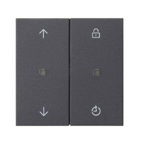S3000 Bedienaufs. Memory Pfeile System 55 Anthrazit Gira 536328