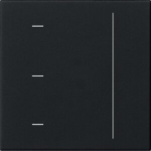 S3000 Touchaufs. System 55 Schwarz m Gira 5365005