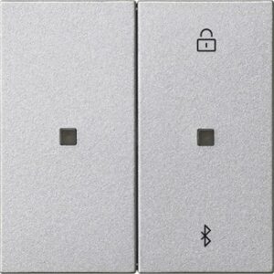 S3000 Jal.-/Schaltuhr BT System 55 F Alu Gira 538126