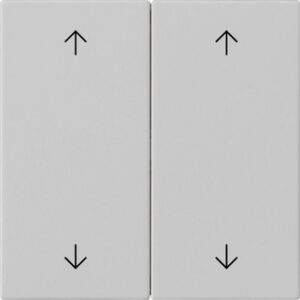Wippe 2f Pfeile System 55 Grau m Gira 5387015