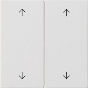 Wippe 2f Pfeile System 55 Reinweiß m Gira 538727