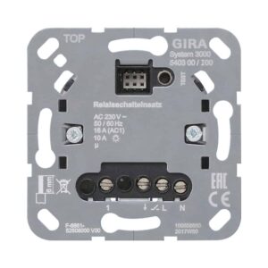S3000 Relaisschalteins. Einsatz Gira 540300