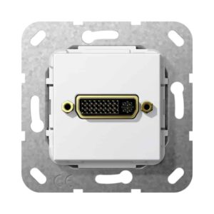 DVI (24+5) Kpl. Einsatz Reinweiß Gira 564403