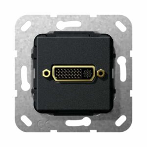 DVI (24+5) Kpl. Einsatz Schwarz m Gira 564410