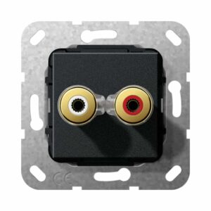 WBT-0710 Cu nextgen™ K-Schuh Lötanschl. Einsatz Schwarz m Gira 566510