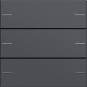 Wippenset 3f Tastsens.4 System 55 Anthrazit Gira 575328